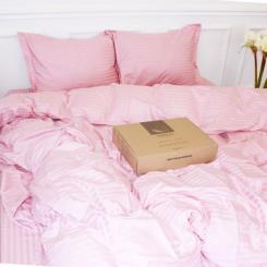 Постельное белье MirSon Satin 30-0007Pink 160х220 Сімейний Фото 2