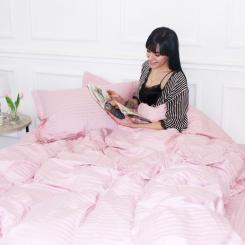 Постельное белье MirSon Satin 30-0007Pink 160х220 Сімейний Фото 7