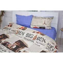 Постельное белье MirSon Бязь 17-0536 Big Ben 200х220 Фото 2