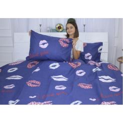 Постельное белье MirSon Бязь Premium 17-0402 Kiss Євро Фото 3