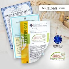 Постельное белье MirSon Бязь Premium Camillo (12-0712 + 17-4735) 143х210 Фото 7
