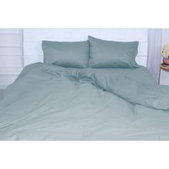 Постельное белье MirSon Сатин 0843 Grey Blue 2х143х210 Фото 2