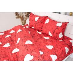 Постельное белье MirSon Сатин 22-1275 Marble heart Евро Фото 1