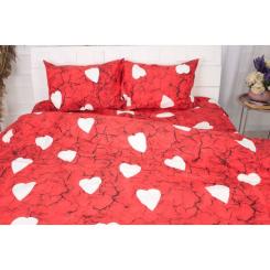 Постельное белье MirSon Сатин 22-1275 Marble heart Евро Фото 2