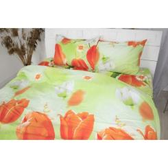 Постельное белье MirSon Сатин 22-1287 Tulips Детский Фото 1