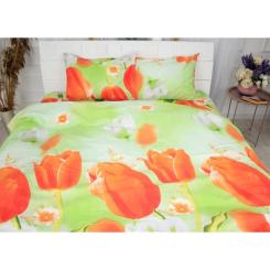 Постельное белье MirSon Сатин 22-1287 Tulips Детский Фото 2