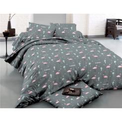 Постельное белье MirSon Сатин 22-1289 Flamingo Дитячий Фото