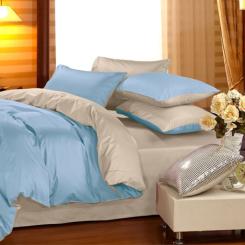 Постельное белье MirSon Сатин Premium 0843 + 0841 Sandra Детский Фото