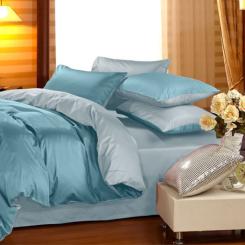 Постельное белье MirSon Сатин Premium 0845 + 0843 Mabel Дитячий Фото