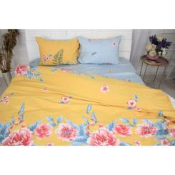 Постельное белье MirSon Сатин Premium 22-1267 Tropics 160х220 Фото 1