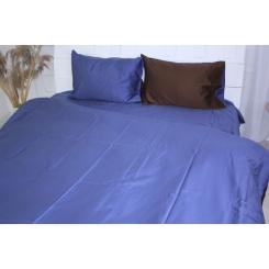 Постельное белье MirSon Сатин Premium Azure 0211+4052 143х210 Фото 2