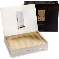 Постельное белье MirSon Сатин Premium-страйп Carmela 160х220 Фото 2