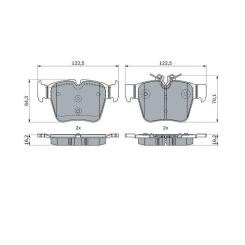 Тормозные колодки Bosch 0 986 424 334 Фото 6
