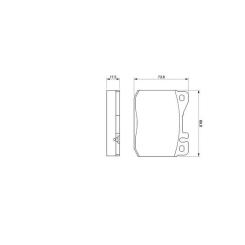 Тормозные колодки Bosch 0 986 463 412 Фото 4