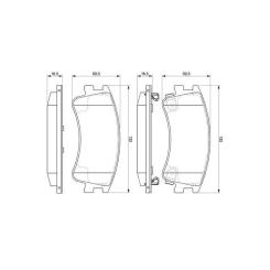 Тормозные колодки Bosch 0 986 494 079 Фото 4