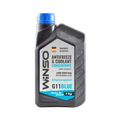 Антифриз WINSO COOLANT CONCENTRATE WINSO BLUE G11 концентрат 1kg Фото