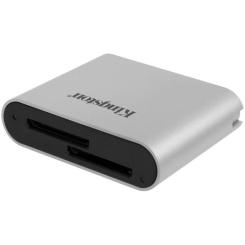 Считыватель флеш-карт Kingston Workflow Dual-Slot SDHC/SDXC UHS-II Фото 3