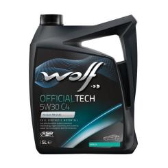 Моторное масло Wolf OFFICIALTECH 5W30 C4 5л Фото