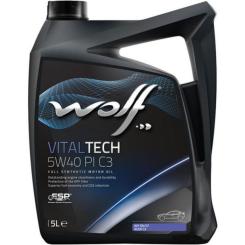 Моторное масло Wolf VITALTECH 5W40 PI C3 5л Фото