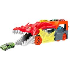 Игровой набор Hot Wheels Вантажівка-транспортер "Паща дракона" Фото 1