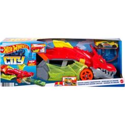 Игровой набор Hot Wheels Вантажівка-транспортер "Паща дракона" Фото 2
