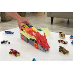 Игровой набор Hot Wheels Вантажівка-транспортер "Паща дракона" Фото 3