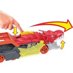 Игровой набор Hot Wheels Вантажівка-транспортер "Паща дракона" Фото 5