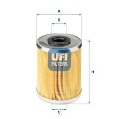 Фильтр топливный UFI 26.687.00 Фото