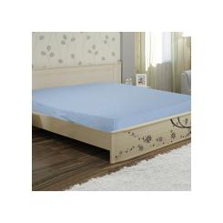 Простынь Ярослав бязь 07 голубой 220х240 Фото