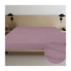 Простынь Ярослав сатин 07 лиловый 220х240 Фото