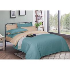 Пододеяльник MirSon Satin Stripe 30-0015 + 30-0004 Gavenia 175х210 см Фото
