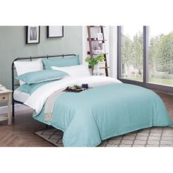 Пододеяльник MirSon Satin Stripe 30-0013 + 30-0001 Gilberta 220х240 см Фото