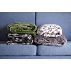 Плед Ardesto Flannel геометрія, 200х220 см Фото 10