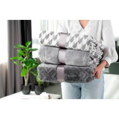 Плед Ardesto Flannel геометрія, 200х220 см Фото 4