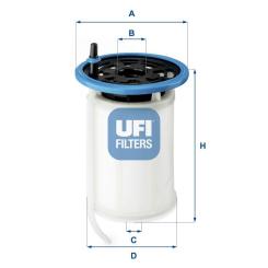 Фильтр топливный UFI 26.079.00 Фото