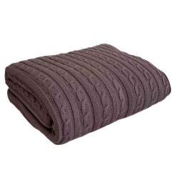 Плед Прованс Exclusive Nature 140х180 Шоколадний Фото