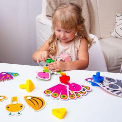 Развивающая игрушка Vladi Toys Fisher Price Maxi-болтики (укр) Фото 4