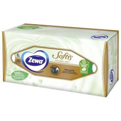 Салфетки косметические Zewa Softis Natural Soft 80 шт. Фото 1