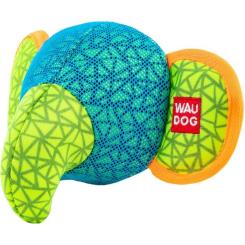 Игрушка для собак WAUDOG Fun Слон 20х14 см блакитна Фото 1