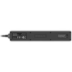 Сетевой фильтр питания REAL-EL RS-6 Protect M 1.8m, black Фото 6