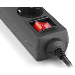 Сетевой фильтр питания REAL-EL RS-6 Protect M 1.8m, black Фото 8