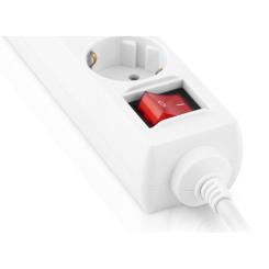 Сетевой фильтр питания REAL-EL RS-Protect M 3m, white Фото 3
