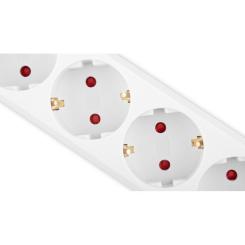 Сетевой фильтр питания REAL-EL RS-Protect M 3m, white Фото 5