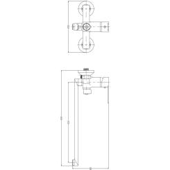 Смеситель Kroner Bremen-C070 Фото 7