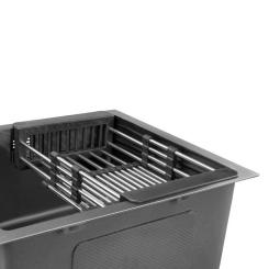 Мойка кухонная Kroner Schwarze-4843HM Фото 6