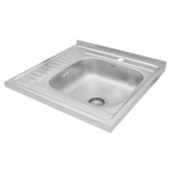 Мойка кухонная Kroner Dekor-6060R 06160 Фото 2