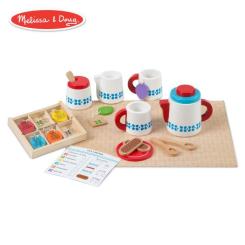 Игровой набор Melissa&Doug Дерев'яний набір Чайний сервіз Фото 4