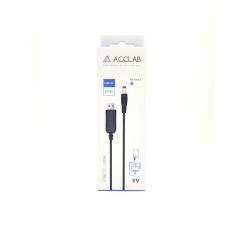 Кабель питания ACCLAB USB to DC 5.5x2.5mm 5V 1.0m 1.5А Фото 3