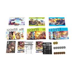 Настольная игра Games 7 Days Звери на Войне: По всем фронтам Фото 1