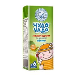Сок детский Чудо-Чадо прямого отжима Яблоко 0.2 л Фото
